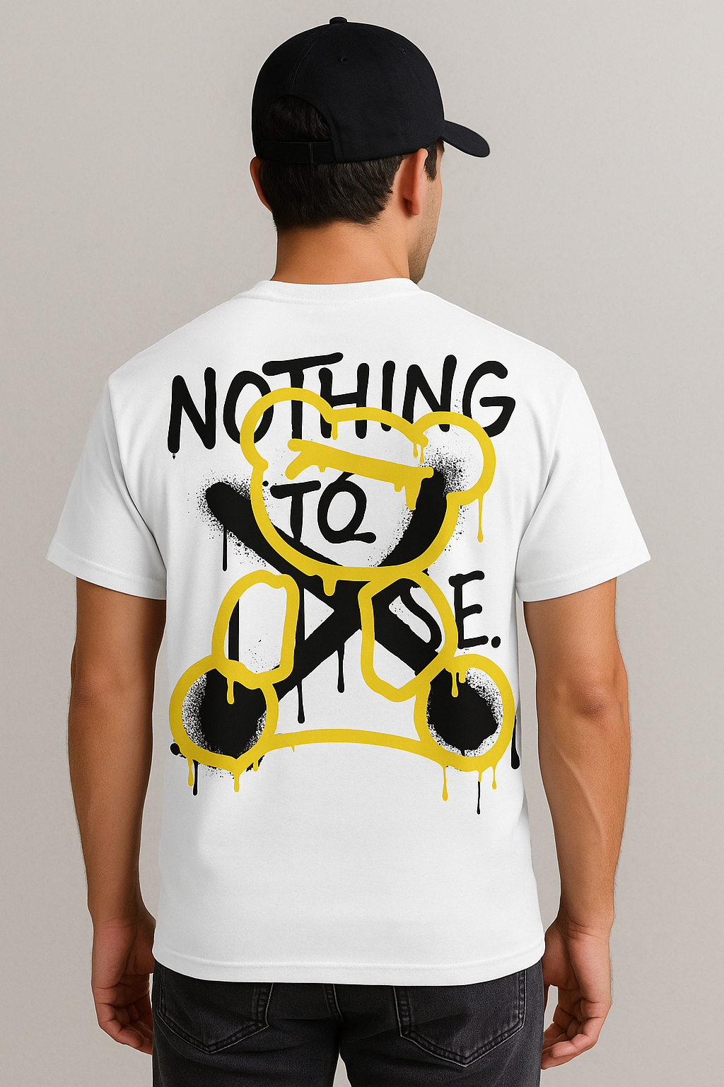 Playera Off-White - Nothing to Lose