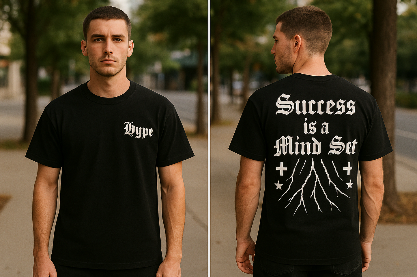 Playera juvenil  "Hype Mindset"