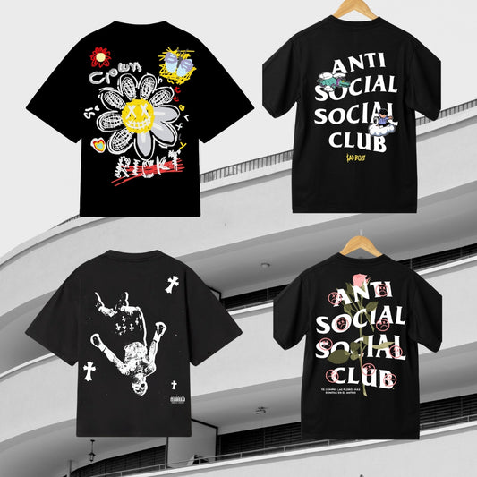 4 Playeras Personalizadas Escoje tus Diseños
