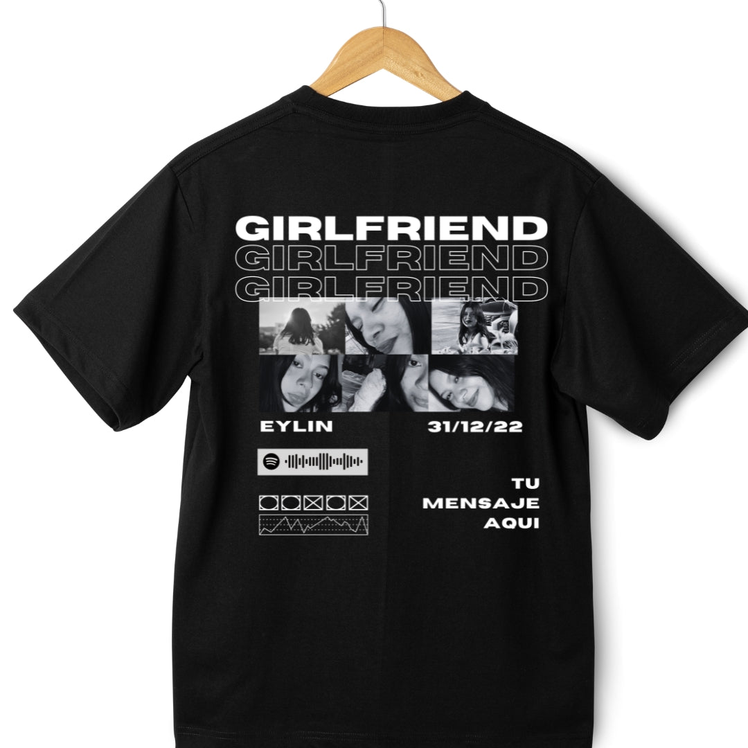 Playera para parejas Girlfriend,Boyfirends,Only You