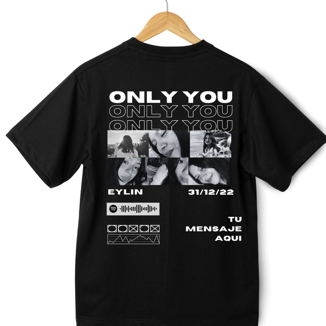 Playera para parejas Girlfriend,Boyfirends,Only You