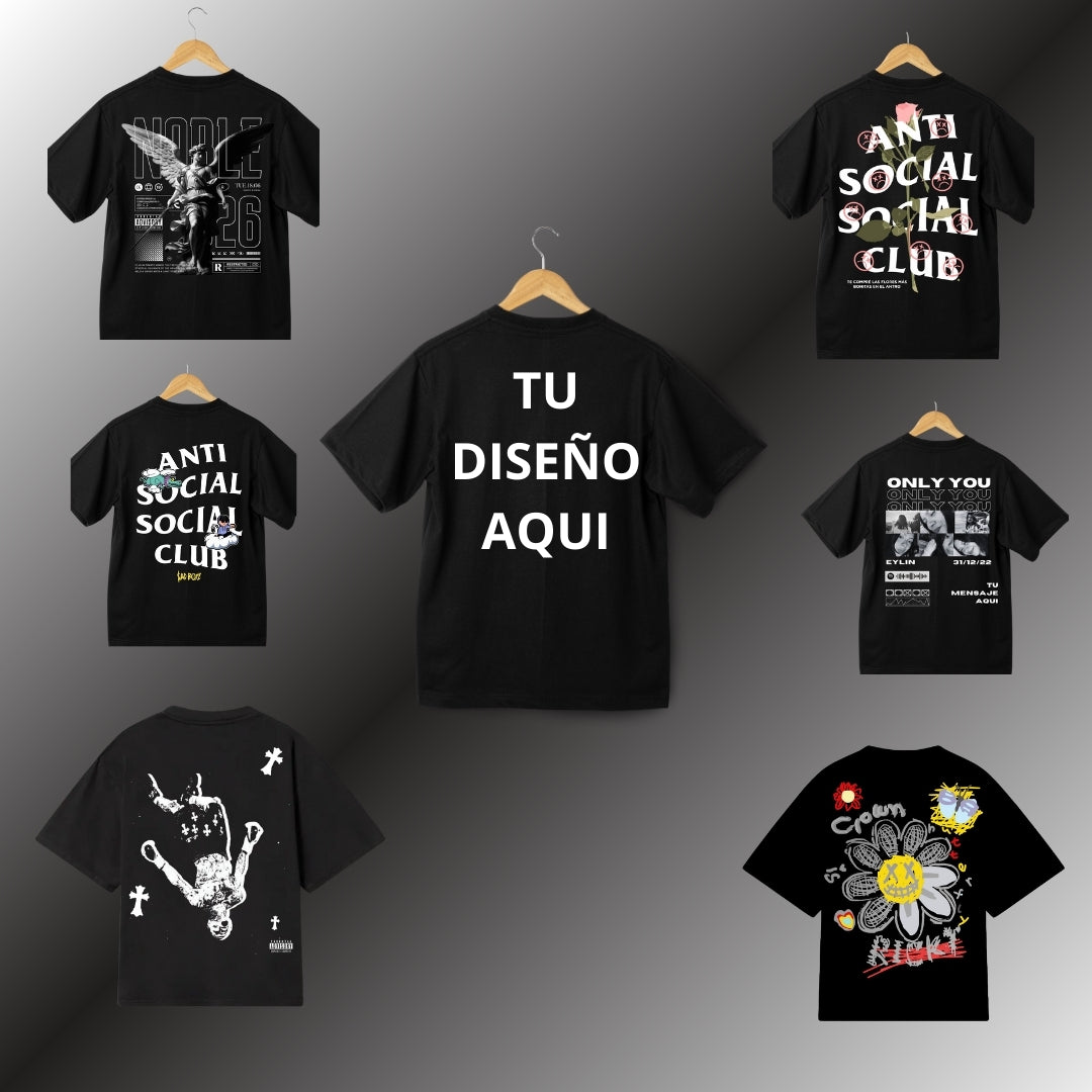 Playera Personalizada con tu diseño favorito